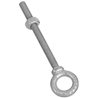 EYE BOLT W/NUT 3/8X4.5 IN GALV