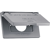 TAPA WP.RECEP. SENCILLO METAL