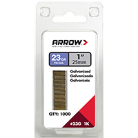 1 X 23GA ARROW PIN NAILS PK1000