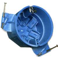 CEILING BOC PVC W/LUG RD 25CU