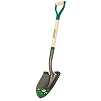 Landscapers Select 34593 Digging Shovel, Steel Handle