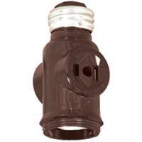 KEYLS BAKELITE LMPHLDR SOCKET