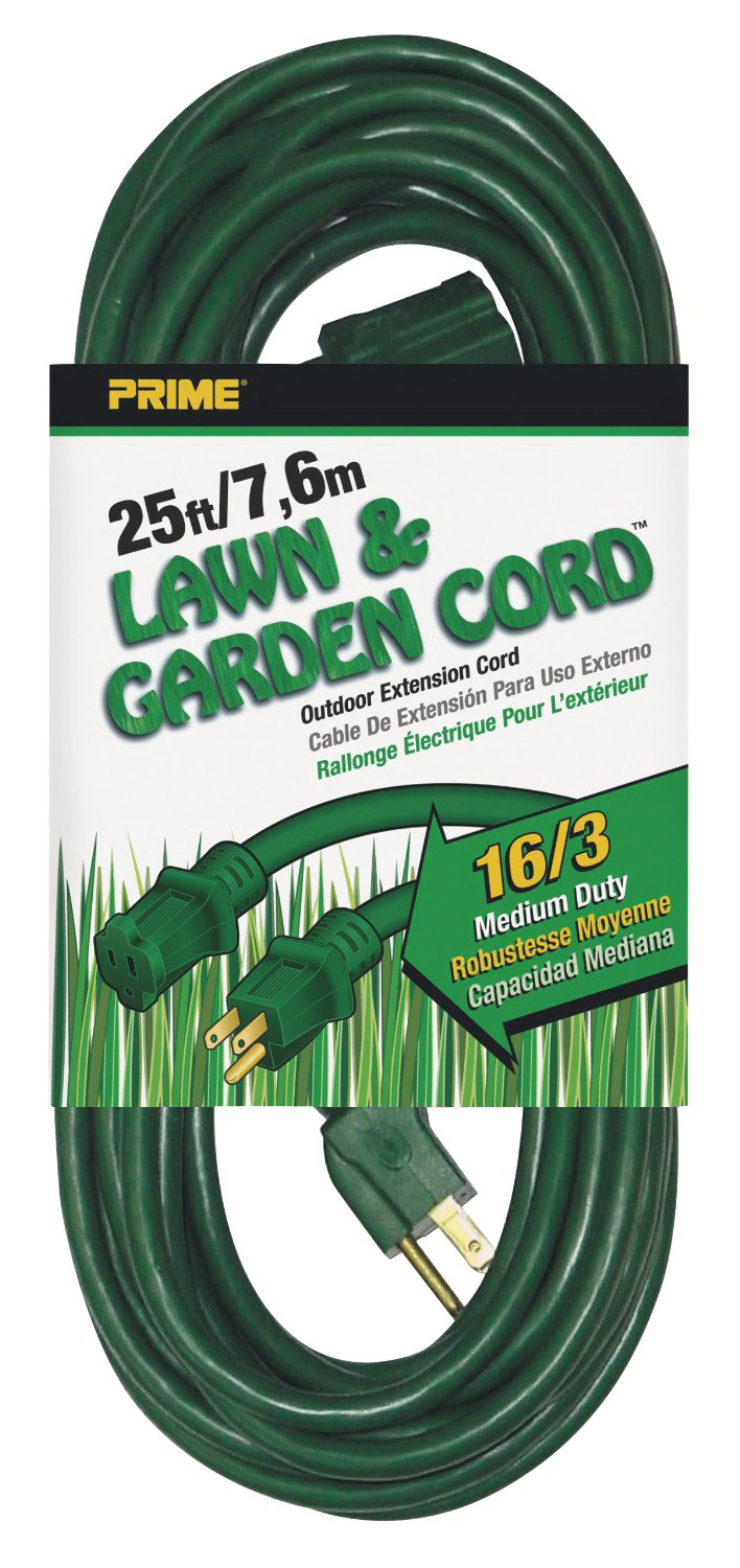 EC880625 EXT CORD 25FT16/3 GRD