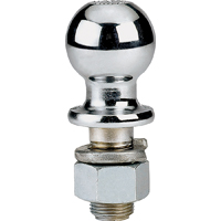 REESE TOWPOWER 74021 Hitch Ball, 2-5/16 in Dia Ball, 1 in Dia Shank, 6000 lb