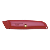 Crescent Wiss WK8V Utility Knife with Three Blade, Red Handle