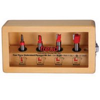 ROUTER BIT 4PC PLYWOOD SET