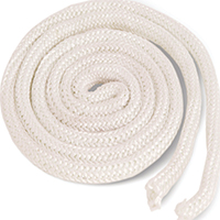 ROPE GASKET FBRGLS 5/8X6 WHT