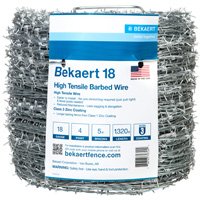 FENCE GALV BARB WIRE 18G 4PT CL3