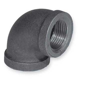 ELL PP UN 90DEG 1/8IN IRN BLK