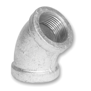 1/2"  X45 GALV.ELBOW