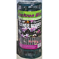 FENCE FLOWER GREEN 14X25