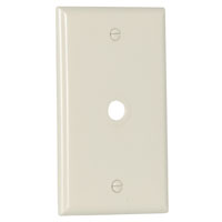 WALLPLATE TEL/COAX LT ALM 1G 212