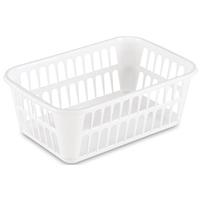 16088048 BASKET STORAGE WHITE