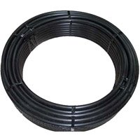 CRESLINE 18535 Pipe Tubing, 1 in, Plastic, Black, 100 ft L