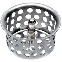 STRAINER BASKET 1-9/16 CHROME