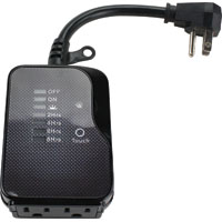 TIMER COUNTDOWN 2 OUTLET BLACK