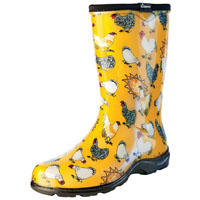 BOOT RAIN/GARD WOMEN YELO SZ 9