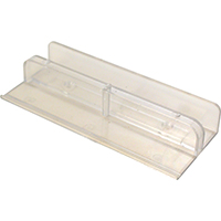 Prime-Line M 6067 Door Guide, Plastic, Clear