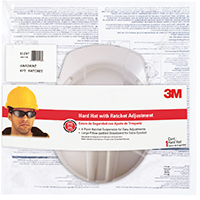 HARD HAT RATCHET WHITE