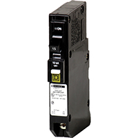 QO115PCAFIC BREAKER 15A 1P