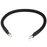CABLE BATTERY BLK 18IN 3/8LUG