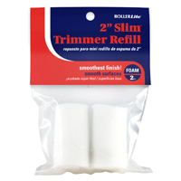 ROLLER CVER WHT FOAM 2IN 2PK