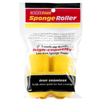 ROLLER CVER YLW FOAM 2IN 2PK