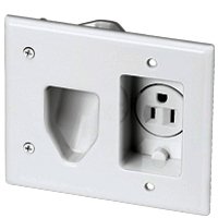35MRW FLAT TV RECESS MNT 1REC