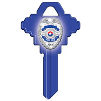 SC1 KEYBLANK POLICE BADGE