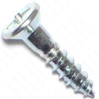 SCREW WOOD PH ZINC 8X3/4