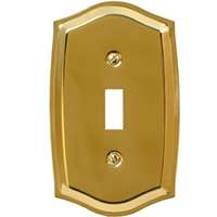 76TBR TOGGLE PLATE P.BRASS