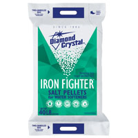 Cargill Diamond Crystal Iron Fighter 100012408 Salt Pellets, 40 lb Bag,