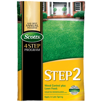 Scotts 34161 Weed Control Plus Lawn Food, Solid, Phenoxy, Gray/Tan, 40 lb