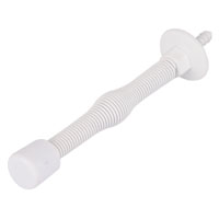 SPRING DOOR STOP WHITE