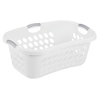 STE-12108006 LAUNDRY BASKET WHT