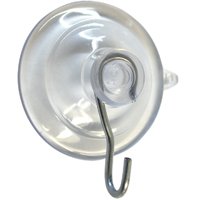 OOK 54402 Suction Cup, Plastic Base, Clear Base, 3 lb Working Load