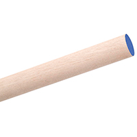 Waddell 6306UB Dowel Rod, 3/8 in Dia, 36 in L, Hardwood