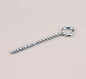 3/8"X8" ZINC  SCREW EYES