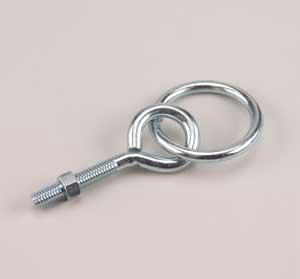EYE BOLT W/LOOSE RING 3/8"X2-1/2