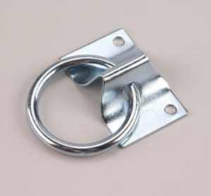 3/8" HITCHING RING W/ 2"X2"PLATE