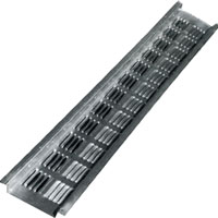 SOFFIT VENT 2INX8FT BROWN ALUM