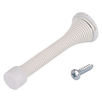 SPRING DOOR STOP HD WHITE