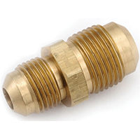 UNION FLARE BRASS 3/8X1/4