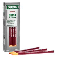 Dixon by Toconderoga 00071 China Marker, Red