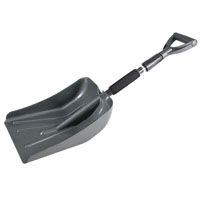 SubZero 17211 Extendable Snow Shovel, 8-1/2 in W Blade, 13-3/4 in L Blade,