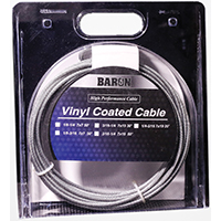 CABLE VINYL 7X19 3/16-1/4 100