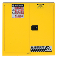 SAFETY CBNT SELF 2DR/1SHLF 30G