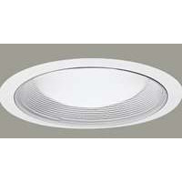 6IN WHT BAFFLE SLOPED TRIM 456W
