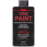 MAJ-PAINT TIRE BLACK PINT