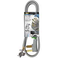 PWZ-ORD100304 DRYR CORD 10/3 4FT